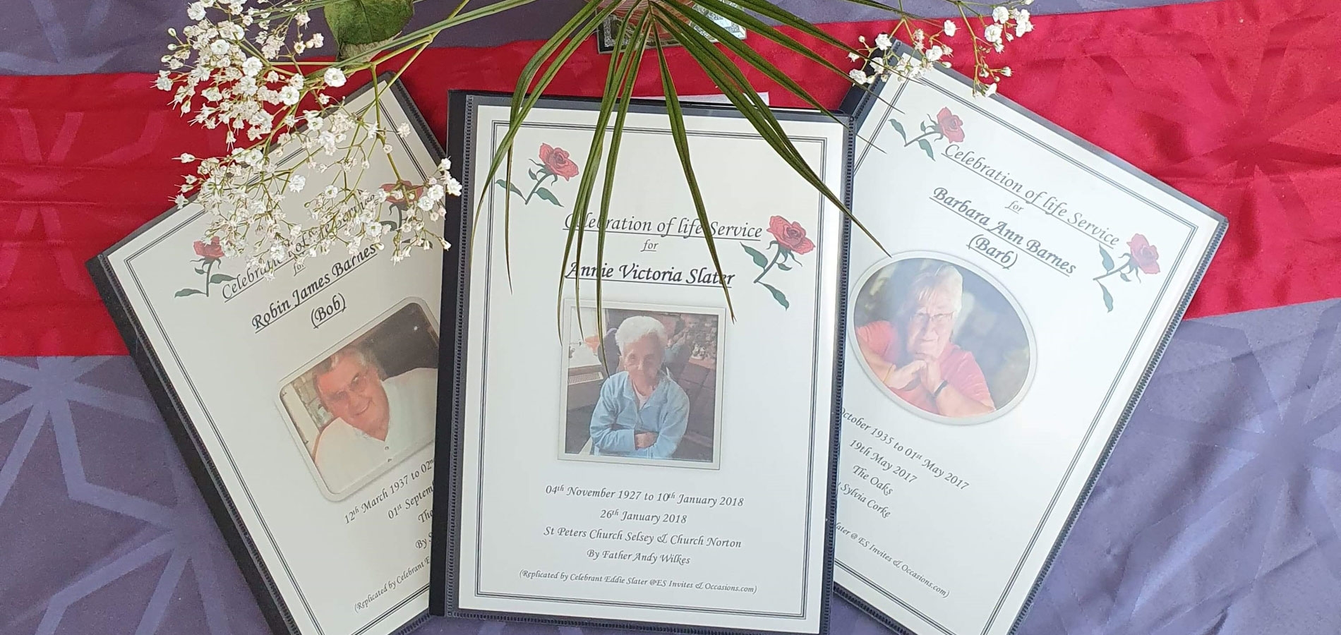 Examples of some of our high standard eulogies